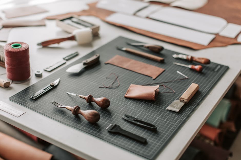 Strumenti tradizionali per la lavorazione artigianale